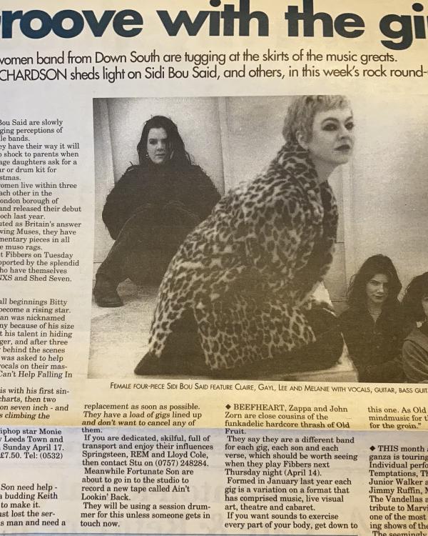 1995 Sidi Boy Said preview