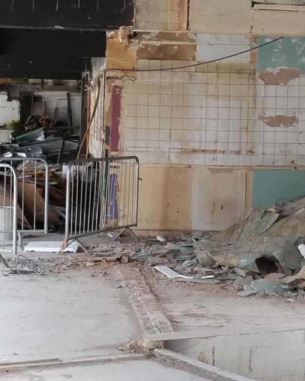 2016 Stonebow house demolition, kitchen